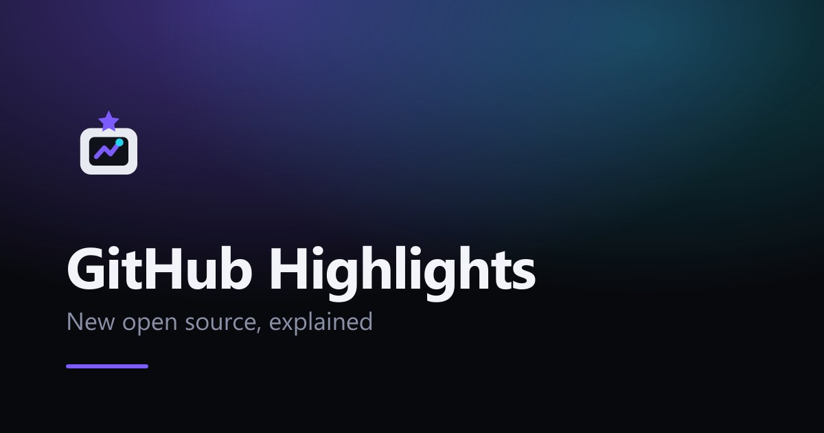 GitHub Highlights logo